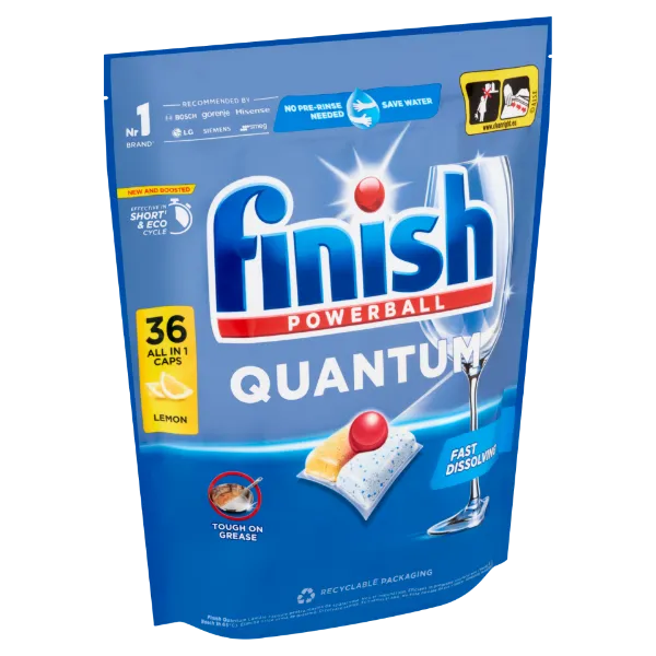 Finish Quantum All in 1 Citrom mosogatógép kapszula 36 db termékhez kapcsolódó kép