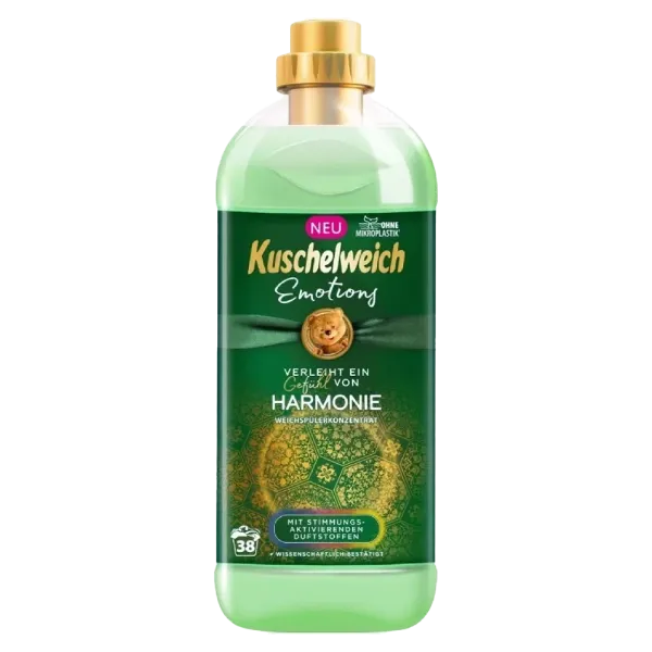 Kuschelweich öblítő 38 mosás 1 l Emotions Harmonie termékhez kapcsolódó kép
