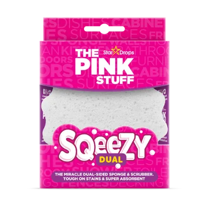 The Pink Stuff Sqeezy Dual mosogató és súrolószivacs termékhez kapcsolódó kép