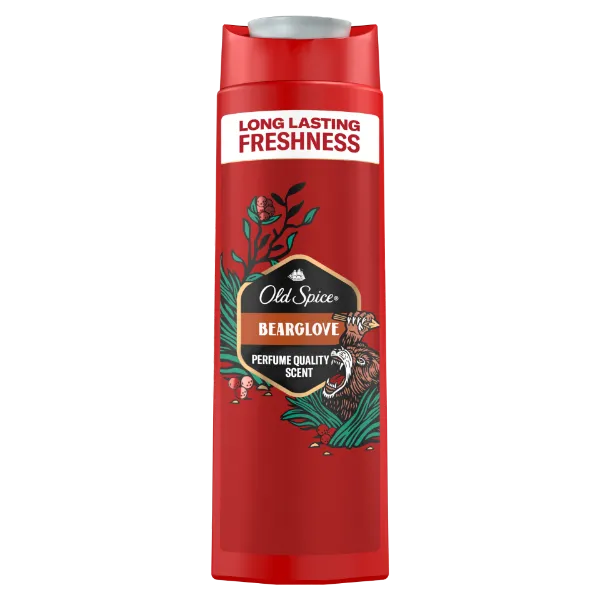 Old Spice Bearglove Tusfürdő És Sampon Férfiaknak 400ml, 3az1-ben termékhez kapcsolódó kép