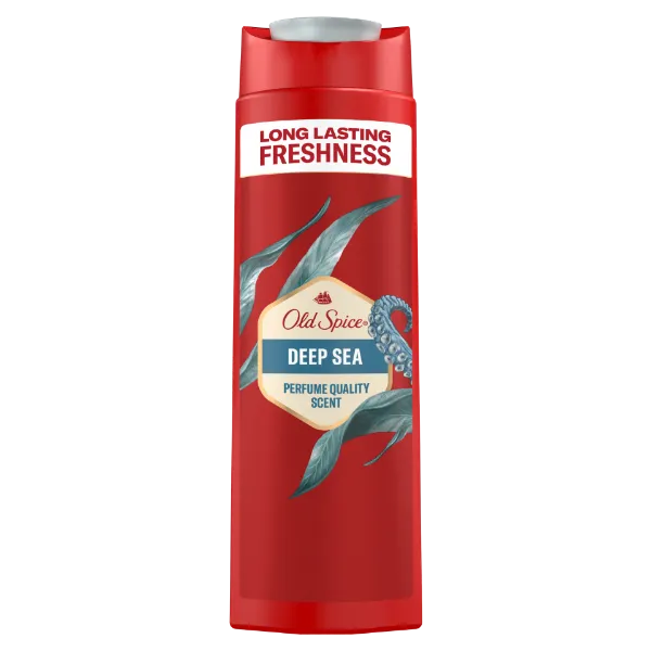 Old Spice Deep Sea Tusfürdő És Sampon Férfiaknak 400ml, 3az1-ben, Hosszan Tartó Frissesség termékhez kapcsolódó kép