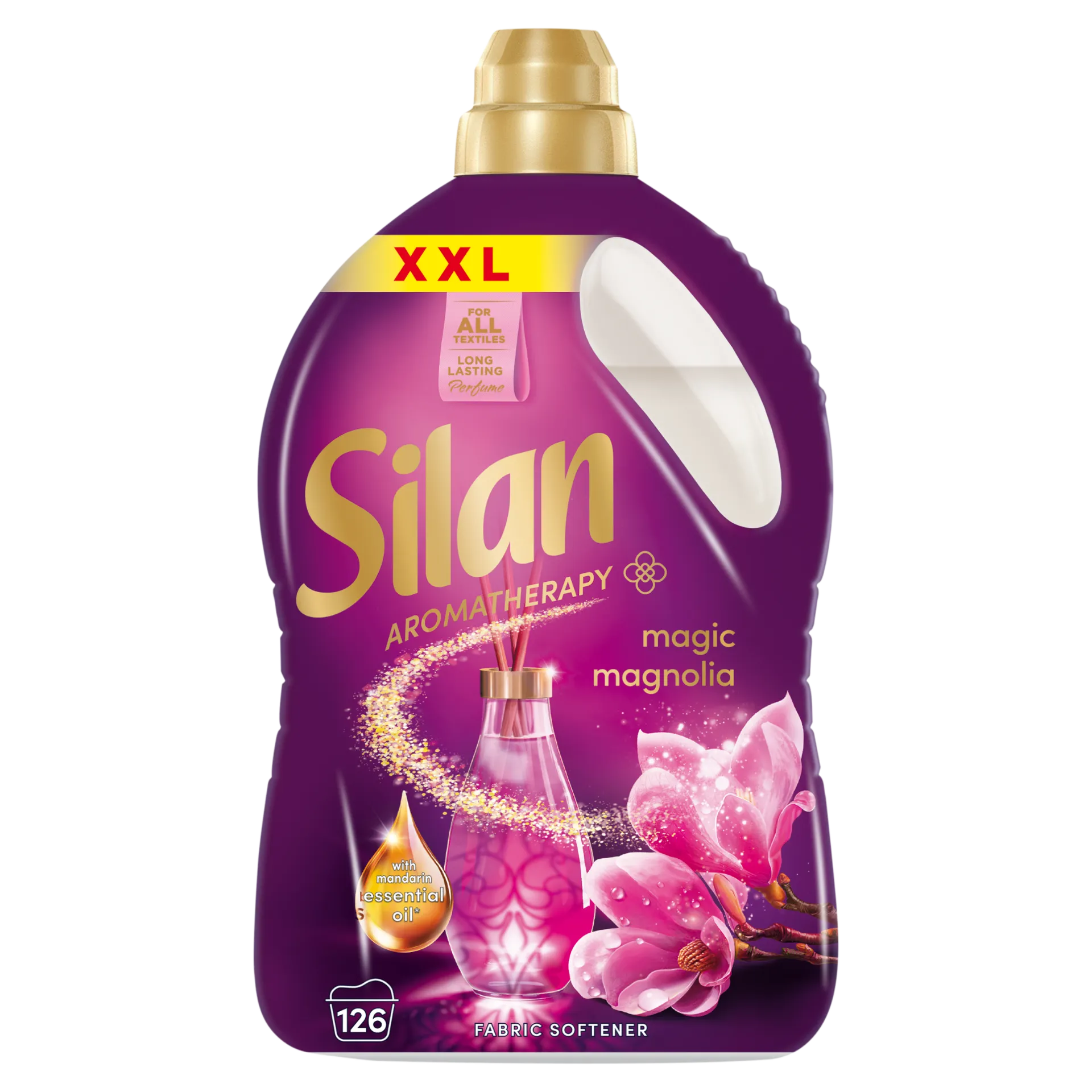 Silan Aromatherapy Magic Magnolia textilöblítő koncentrátum 126 mosás 2772 ml