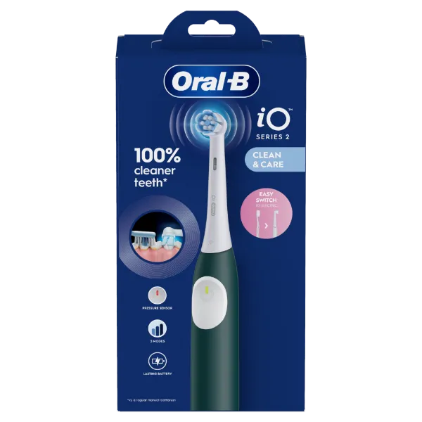 Oral-B iO 2 Elektromos Fogkefe, Erdőzöld termékhez kapcsolódó kép