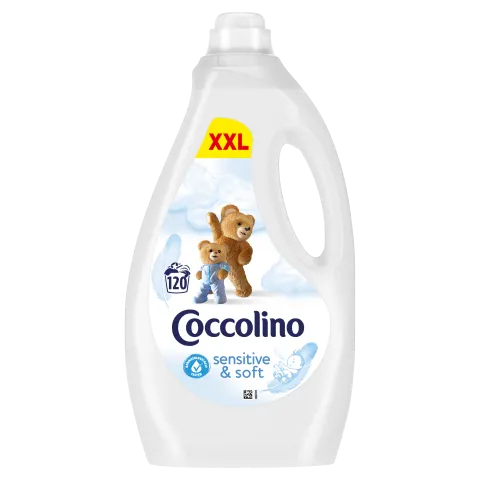 Coccolino öblítőkoncentrátum 120 mosás 3000 ml Sensitive Pure termékhez kapcsolódó kép