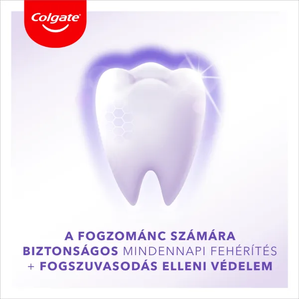 Colgate Max White Purple Reveal fogfehérítő fogkrém 75 ml termékhez kapcsolódó kép