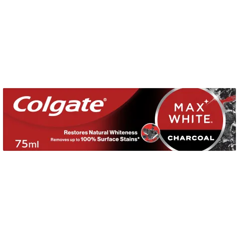 Colgate Max White Charcoal fogfehérítő fogkrém 75 ml termékhez kapcsolódó kép