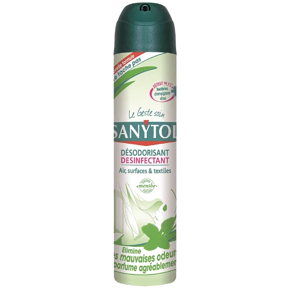Sanytol fertőtlenítő légfrissítő aeroszol 300 ml Menta termékhez kapcsolódó kép