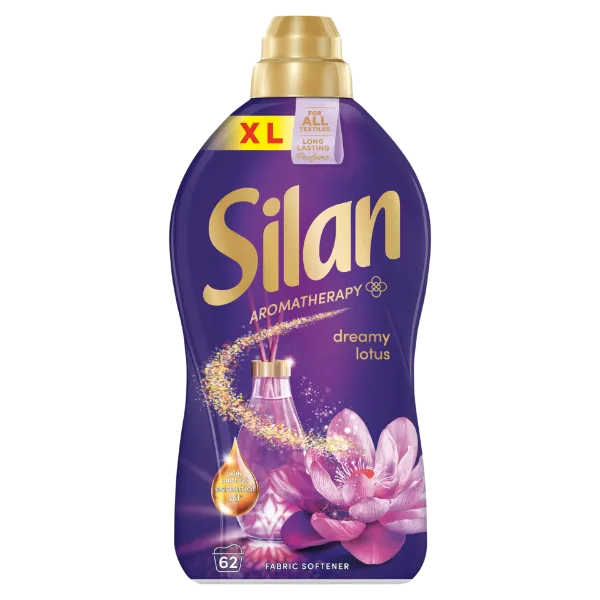 Silan Aromatherapy Dreamy Lotus textilöblítő koncentrátum 62 mosás 1364 ml termékhez kapcsolódó kép