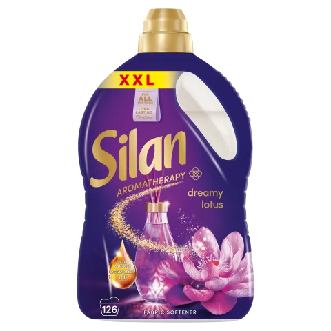 Silan Aromatherapy Dreamy Lotus textilöblítő koncentrátum 126 mosás 2772 ml termékhez kapcsolódó kép