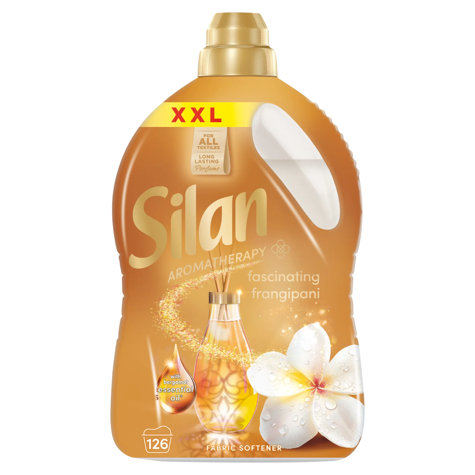 Silan Aromatherapy Fascinating Frangipani textilöblítő koncentrátum 126 mosás 2772 ml