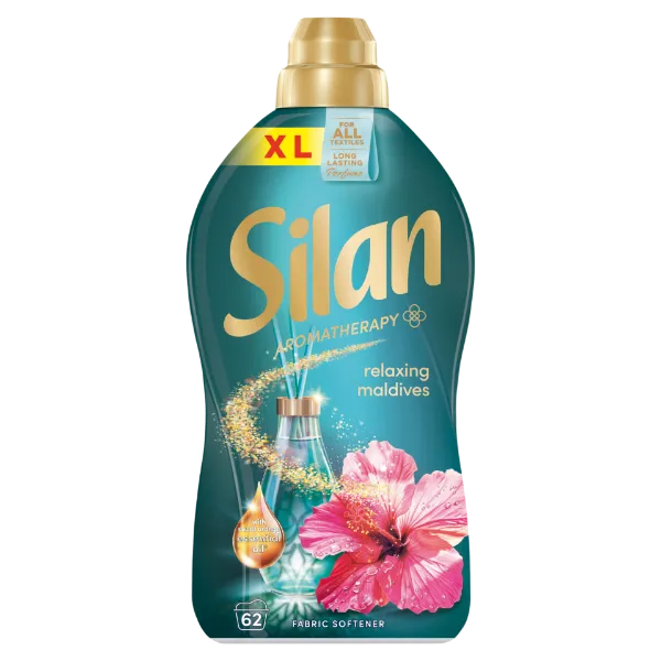 Silan Aromatherapy Relaxing Maldives textilöblítő koncentrátum 62 mosás 1364 ml termékhez kapcsolódó kép