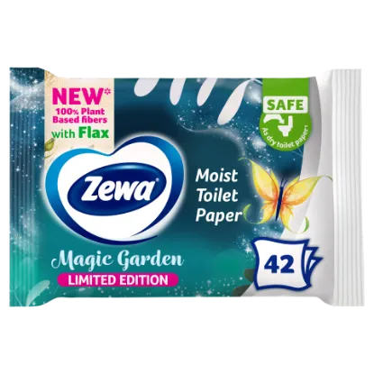 Zewa Magic Garden illatosított nedves toalettpapír 42 db termékhez kapcsolódó kép