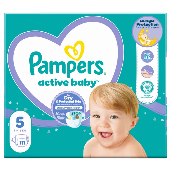 Pampers pelenka ABD MegaPack S5 111 termékhez kapcsolódó kép