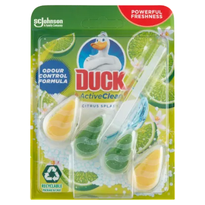Duck Active Clean WC-öblítő rúd 38,6 g Citrus Splash termékhez kapcsolódó kép