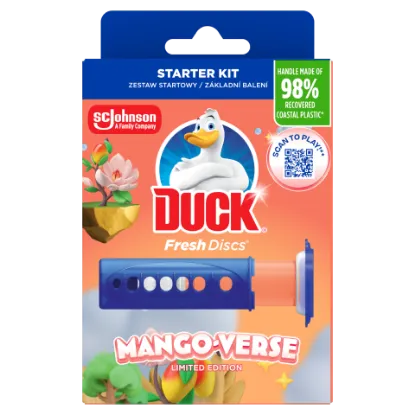Duck Fresh Discs WC-öblítő korong 36 ml Mango-Verse termékhez kapcsolódó kép