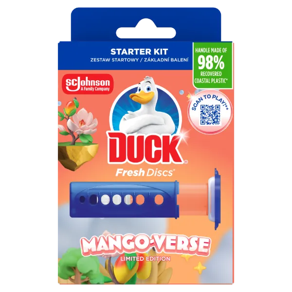 Duck Fresh Discs WC-öblítő korong 36 ml Mango-Verse termékhez kapcsolódó kép