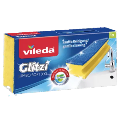 Vileda Glitzi Jumbo XXL puha fürdőszobai szivacs termékhez kapcsolódó kép