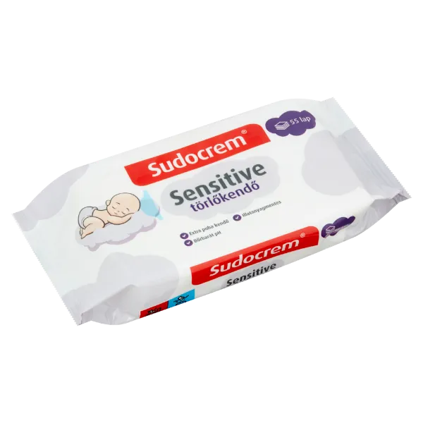 Sudocrem törlőkendő 55 db Sensitive termékhez kapcsolódó kép