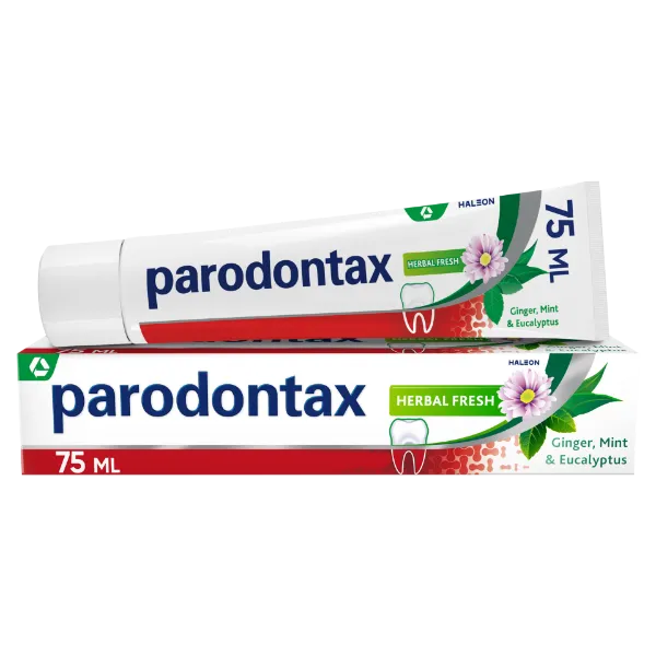 Parodontax fogkrém 75 ml Herbal Fresh termékhez kapcsolódó kép