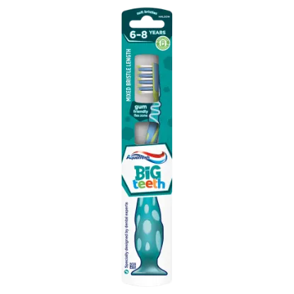Aquafresh Big Teeth Soft fogkefe 6-8 éves korig termékhez kapcsolódó kép
