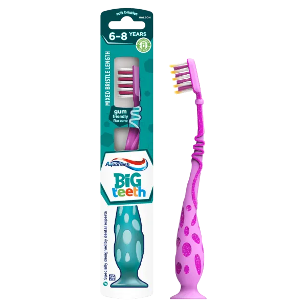 Aquafresh Big Teeth Soft fogkefe 6-8 éves korig termékhez kapcsolódó kép