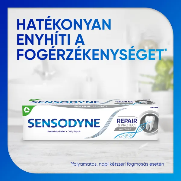 Sensodyne Repair&Protect fogkrém 75 ml Whitening termékhez kapcsolódó kép