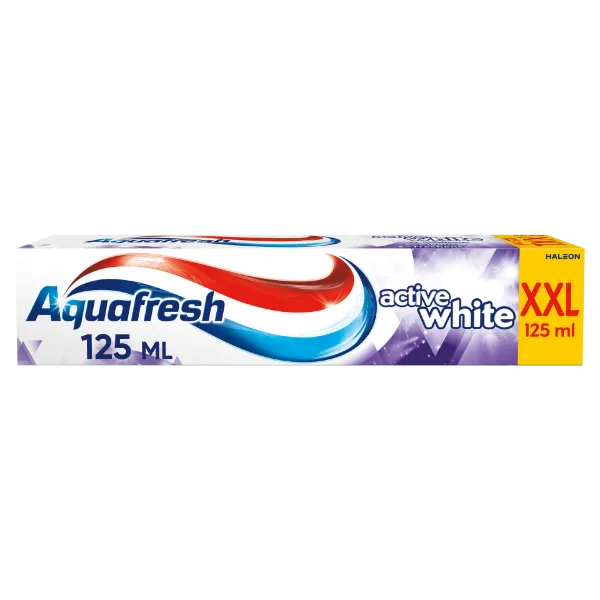 Aquafresh fluoridos fogkrém 125 ml Active White termékhez kapcsolódó kép