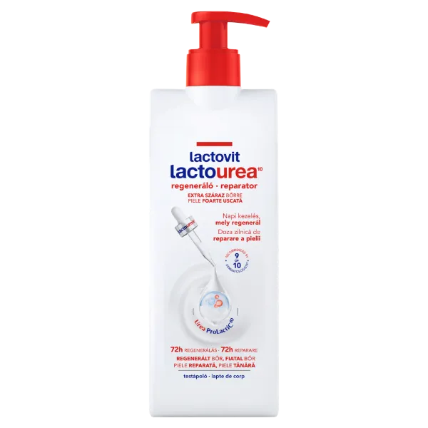 Lactovit Lactourea regeneráló testápoló rendkívül száraz bőrre 400 ml termékhez kapcsolódó kép