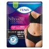 TENA Silhouette Plus L Fekete 10x termékhez kapcsolódó kép