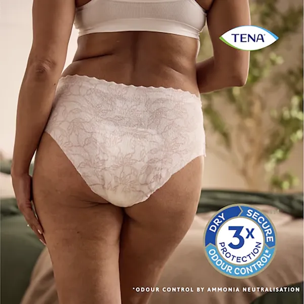 TENA Silhouette Plus L Fehér 10x termékhez kapcsolódó kép