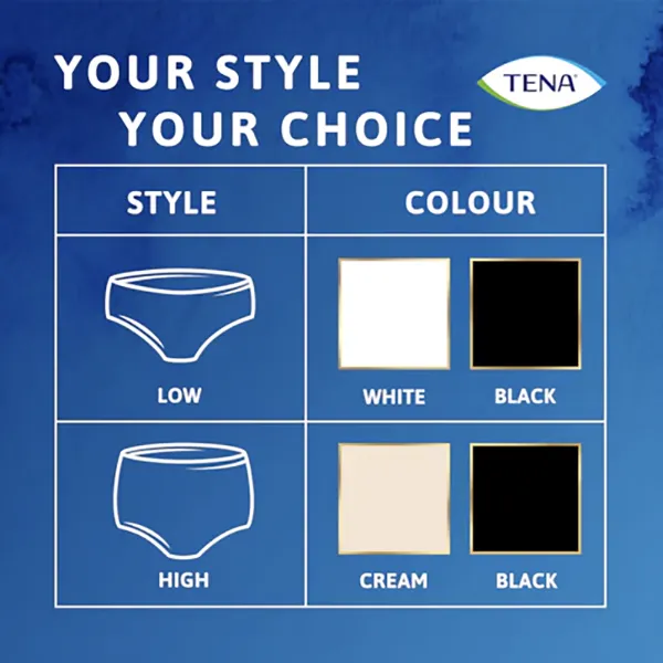 TENA Silhouette Plus L Fehér 10x termékhez kapcsolódó kép