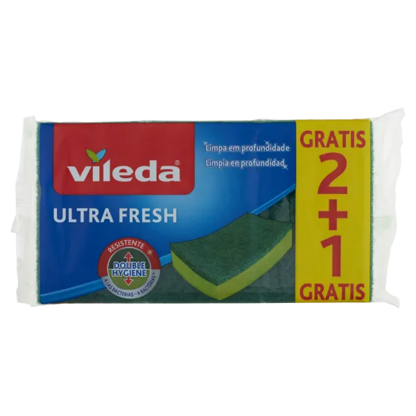 Vileda Ultra Fresh súrolószivacs 2+1 db termékhez kapcsolódó kép