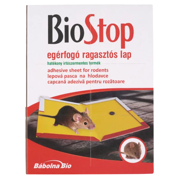 BIOSTOP EGÉRFOGÓ RAGASZTÓS LAP termékhez kapcsolódó kép