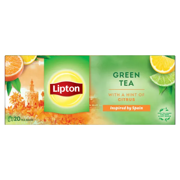 Lipton zöld tea 20 filter 26 g citrus ízesítésű termékhez kapcsolódó kép