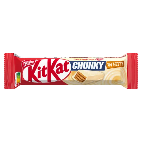 KitKat Chunky töltött fehér ostya fehér masszában 40 g termékhez kapcsolódó kép