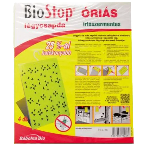 BIOSTOP PLUS RAGASZTÓS LÉGYCSAPDA (ÓRIÁS) termékhez kapcsolódó kép
