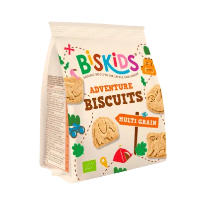 Biskids Adventure biokeksz 100g - Multi grain sok gabonás termékhez kapcsolódó kép