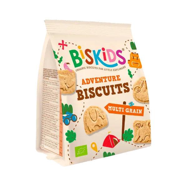 Biskids Adventure biokeksz 100g - Multi grain sok gabonás termékhez kapcsolódó kép