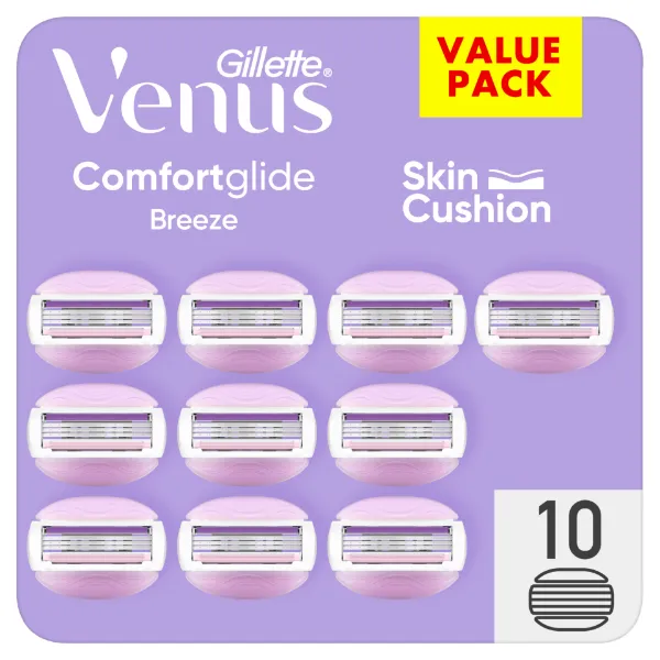 Venus ComfortGlide Breeze Borotvabetét x10 termékhez kapcsolódó kép