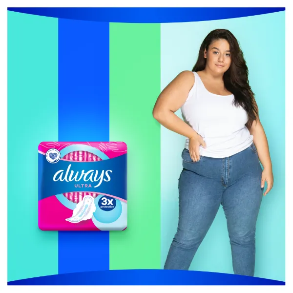 Always Ultra Super (2-es méret) Szárnyas Egészségügyi Betét, 16 Db termékhez kapcsolódó kép