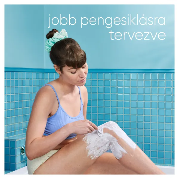 Gillette Satin Care Sensitive Aloe Vera Glide Borotvazselé, 200 ml termékhez kapcsolódó kép