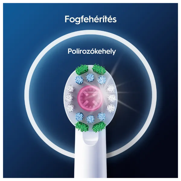 Oral-B Pro 3D White Fogkefefejek, 4 db termékhez kapcsolódó kép