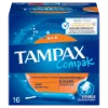 Tampax Compak Super Plus Applikátoros Tampon, 16 db termékhez kapcsolódó kép