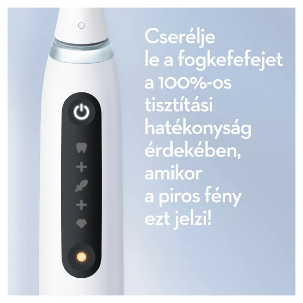 Oral-B iO 5 Elektromos Fogkefe, Fehér termékhez kapcsolódó kép