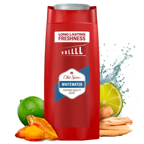 Old Spice Whitewater Férfi 3 az 1-ben Sampon és Tusfürdő, 675 ml termékhez kapcsolódó kép