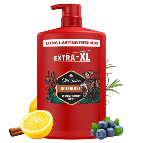 Old Spice Bearglove Férfi 3 az 1-ben Sampon és Tusfürdő, 1000 ml termékhez kapcsolódó kép