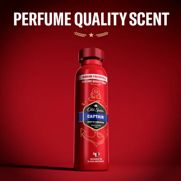 Old Spice Captain Deo Spray Férfiaknak, 150 ml termékhez kapcsolódó kép