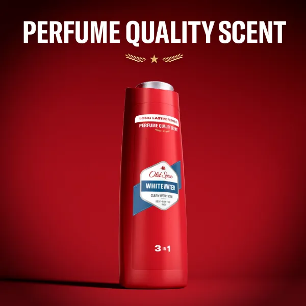 Old Spice Whitewater Tusfürdő És Sampon Férfiaknak 250ml,3az1-ben,Hosszan Tartó Frissesség termékhez kapcsolódó kép