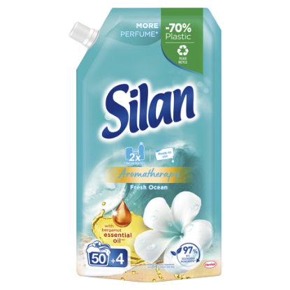Silan Aromatherapy Fresh Ocean öblítő koncentrátum 54 mosás 594 ml termékhez kapcsolódó kép