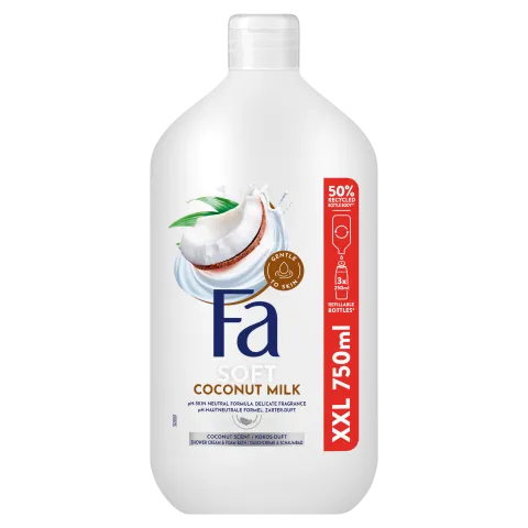 Fa Coconut Milk tus- és habfürdő 750 ml termékhez kapcsolódó kép